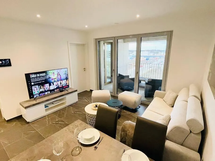 Luxury 1Bedroom With Parking In Center&Large Terrace -Cd3 Luxemburg Apartment
